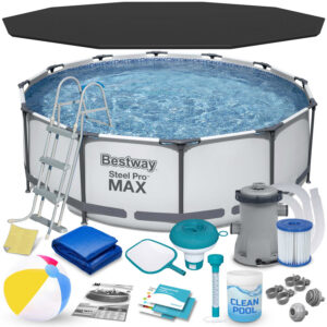Raamiga aiabassein 366 x 100 cm 17-ühes Bestway 56418