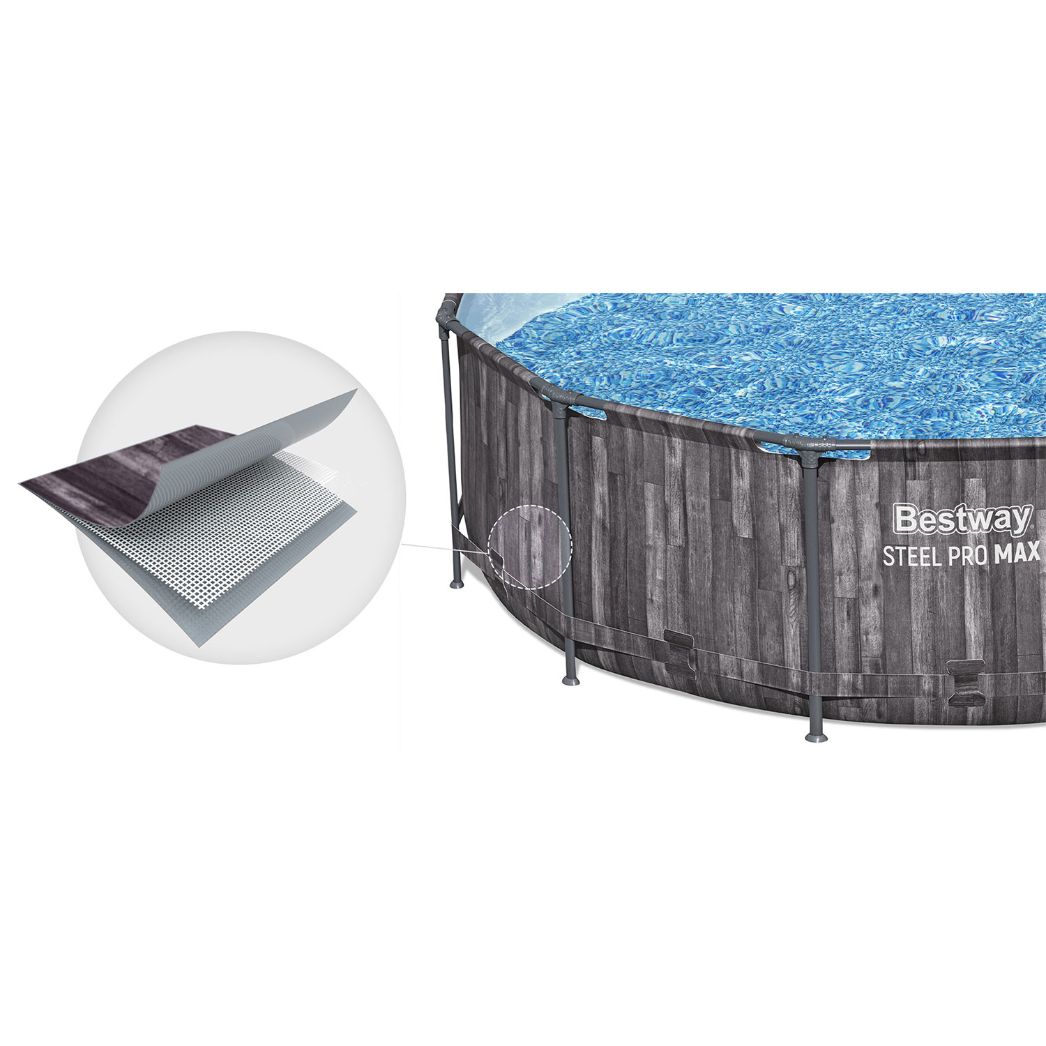 Raamiga aiabassein 366 x 100 cm 10-ühes Bestway 5614X - Image 7