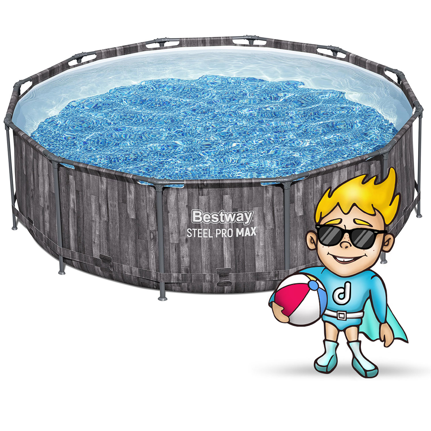 Raamiga aiabassein 366 x 100 cm 18-ühes Bestway 5614X - Image 2