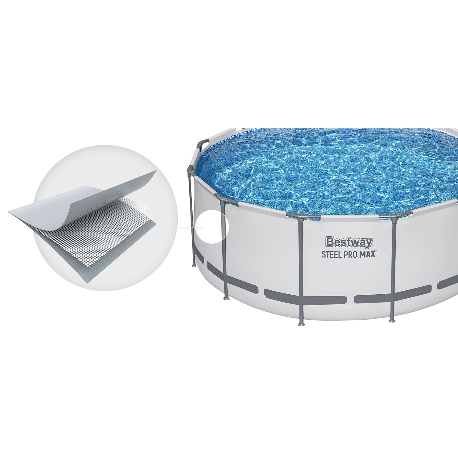 Raamiga aiabassein 366 x 122 cm 6-ühes Bestway 56420 - Image 6