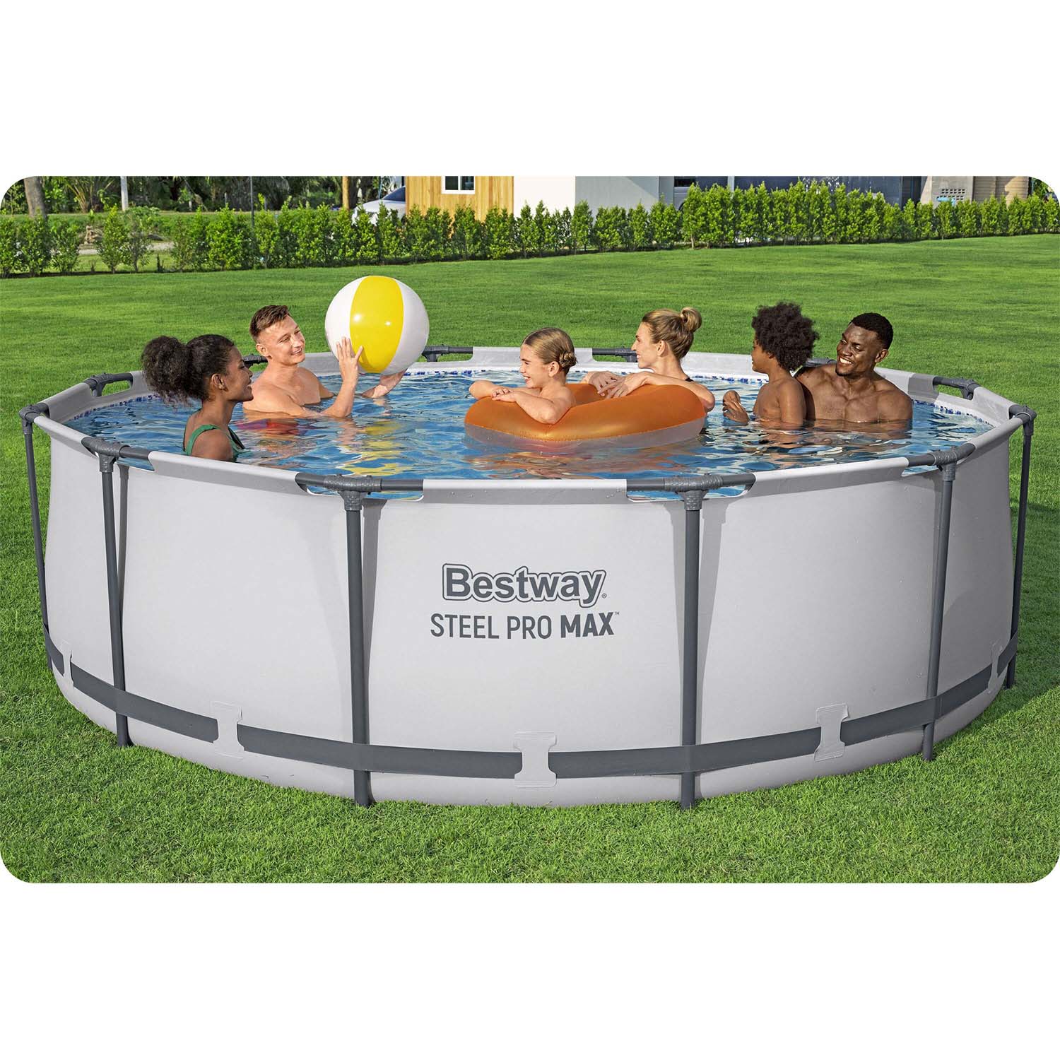 Raamiga aiabassein 366 x 122 cm 18-in-1 Bestway 56420 + mullimasin TASUTA - Image 10