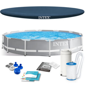 Raamiga aiabassein 366 x 76 cm 4-ühes INTEX 26712
