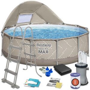 Raamiga aiabassein 396 x 107 cm 11-ühes Bestway 561FY