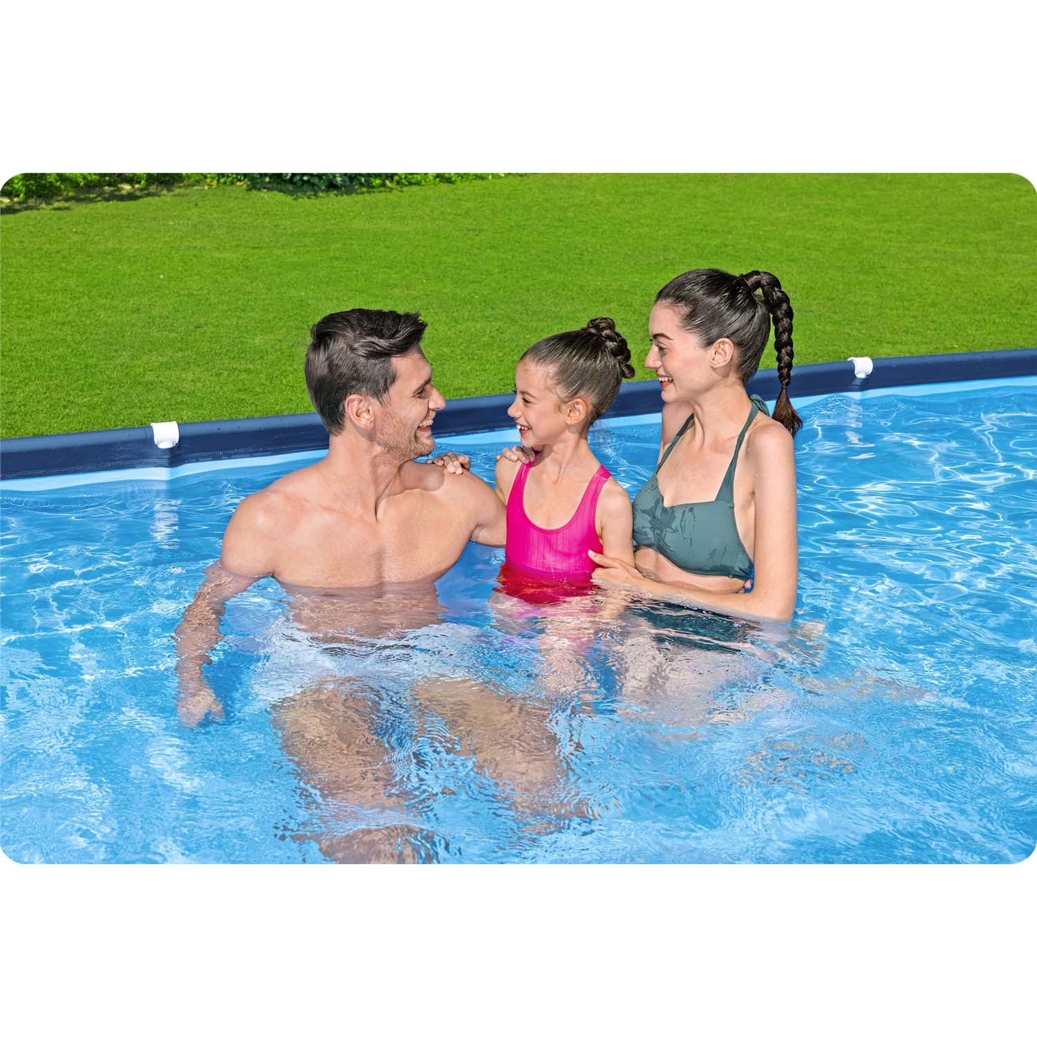 Raamiga aiabassein 400 x 211 x 81 cm 4-ühes Bestway 56405N - Image 10