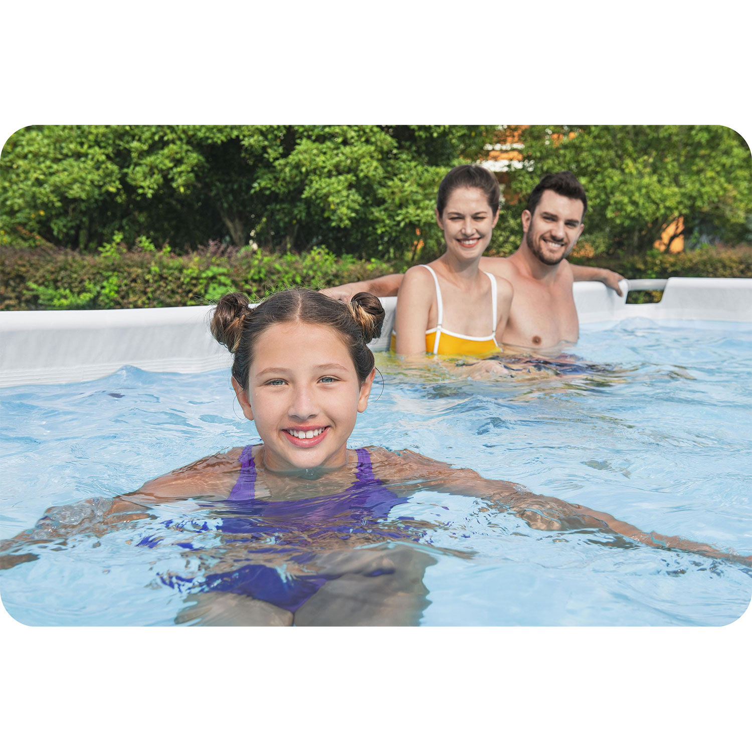 Raamiga aiabassein 404 x 201 x 100 cm 11-ühes Bestway 56721 - Image 11