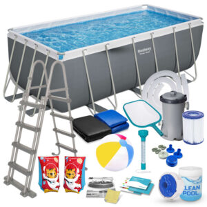 Raamiga aiabassein 412x201x122cm 18in1 Bestway 56456ND
