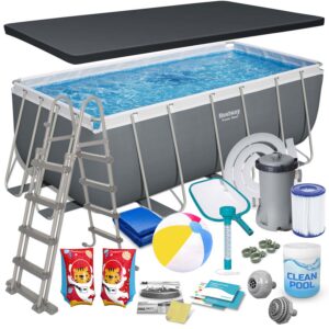 Raamiga aiabassein 412x201x122 cm 17in1 Bestway 56456N