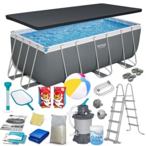 Raamiga aiabassein 412x201x122 cm 17in1 Bestway 56457N