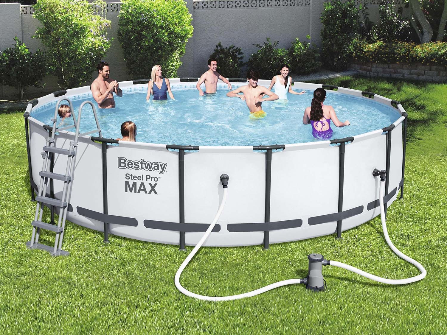 Raamiga aiabassein 427 x 122 cm 19-ühes Bestway 5612X - Image 6