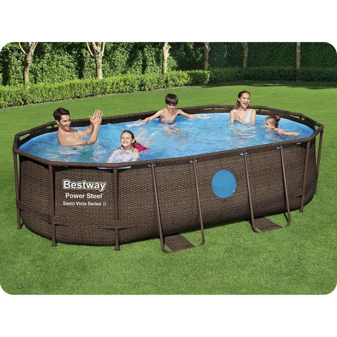 Raamiga aiabassein 427 x 250 x 100 cm 18-ühes Bestway 56714 - Image 5
