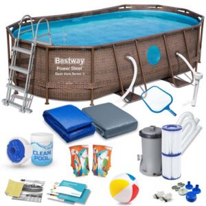 Raamiga aiabassein 427 x 250 x 100 cm 18-ühes Bestway 56714