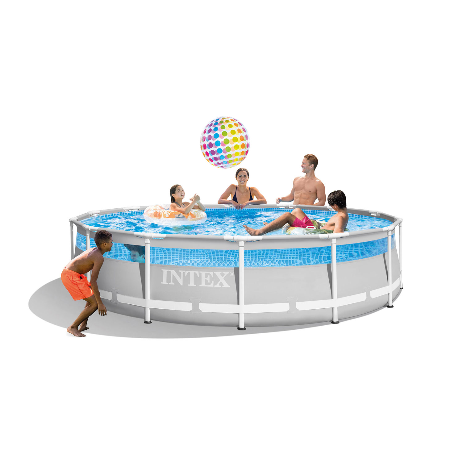 Raamiga aiabassein 427 x 107 cm 12-ühes INTEX 26722 - Image 4