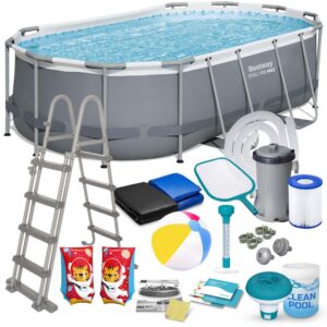 Raamiga aiabassein 427 x 250 x 100 cm 18-ühes Bestway 56620