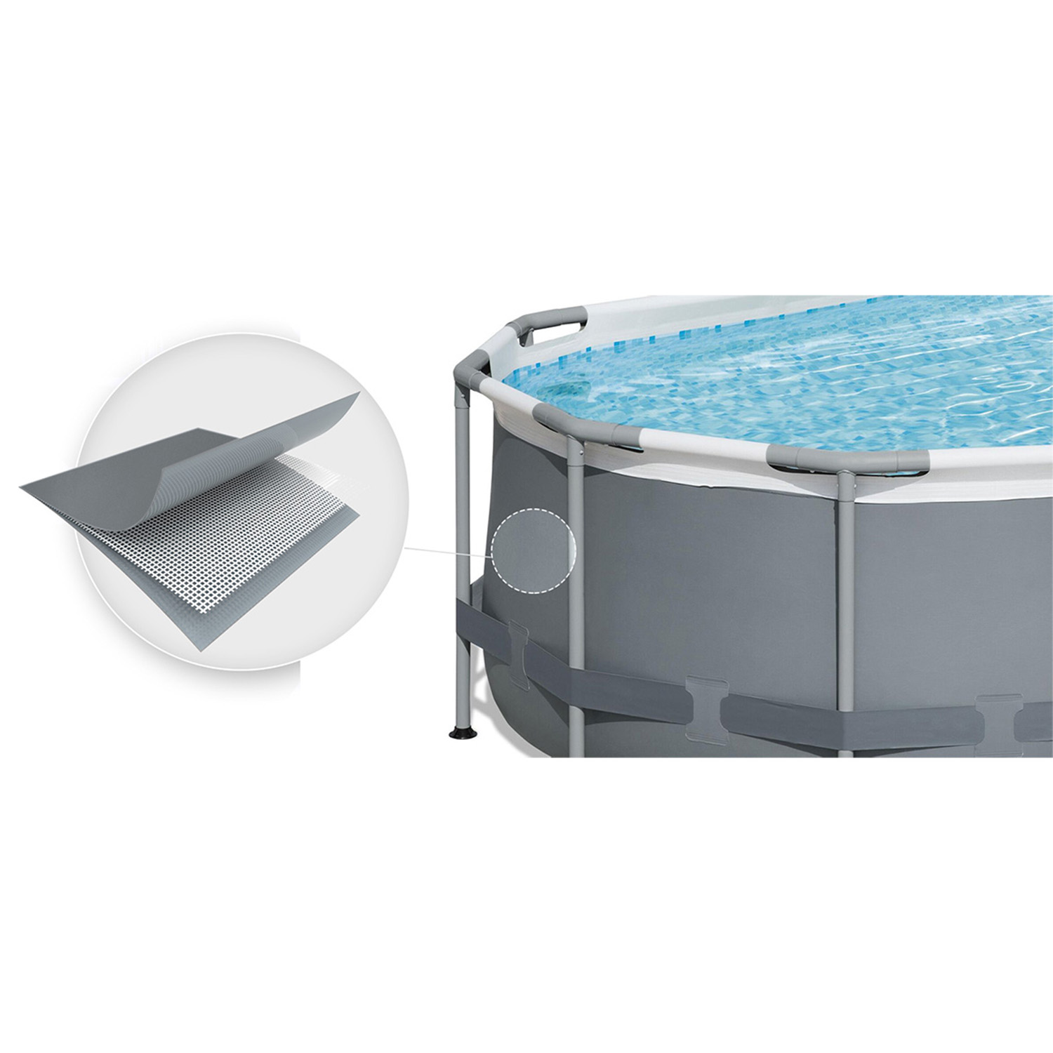 Raamiga aiabassein 427 x 250 x 100 cm 18-ühes Bestway 56620 - Image 6