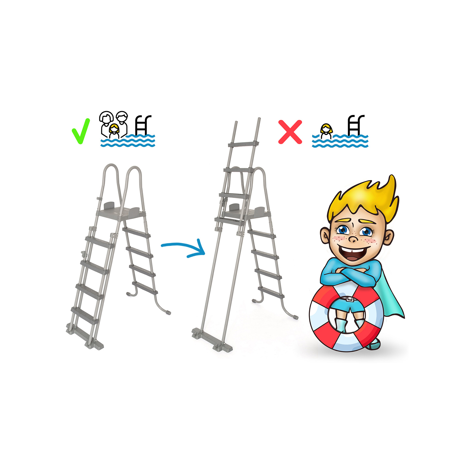 Raamiga aiabassein 427 x 250 x 100 cm 18-ühes Bestway 56620 - Image 8