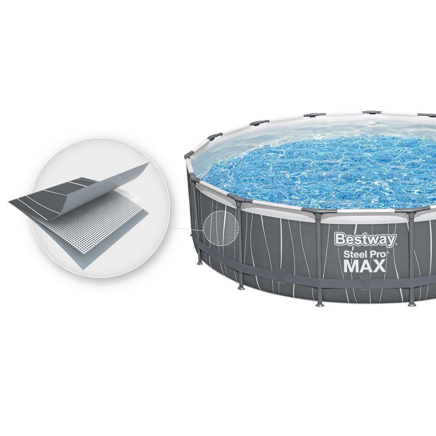 Raamiga aiabassein 457 x 107 cm 13-ühes Bestway 561GD - Image 6