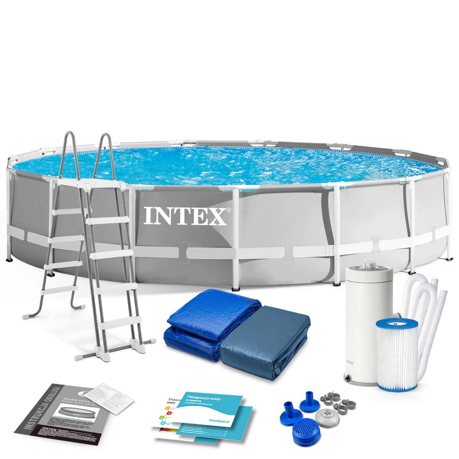 Raamiga aiabassein 457 x 107 cm 12-ühes INTEX 26724