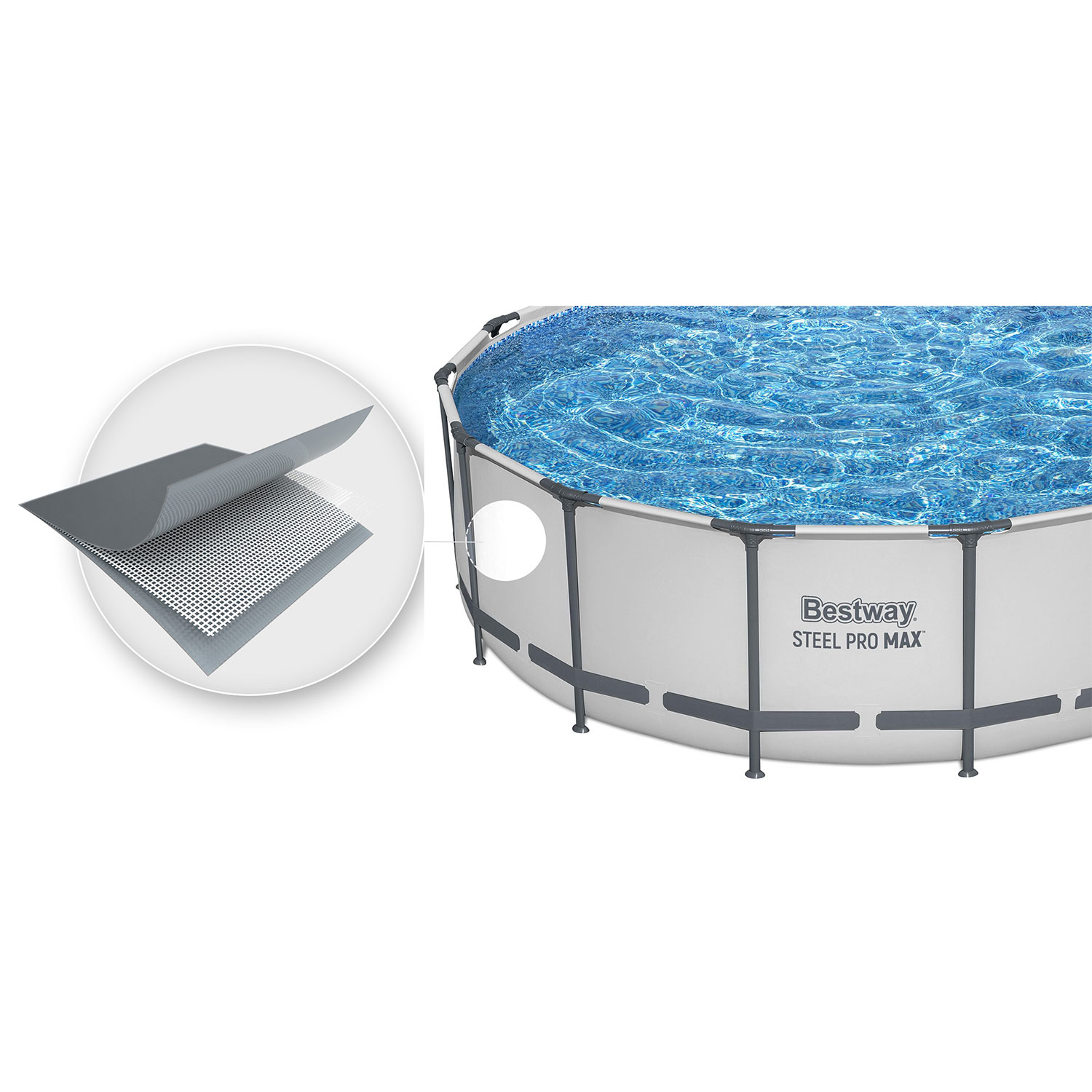 Raamiga aiabassein 457 x 122 cm 18-ühes Bestway 56438 - Image 3