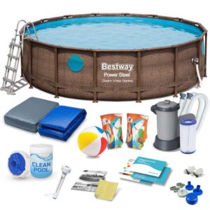 Raamiga aiabassein 488 x 122 cm 18-ühes Bestway 56725