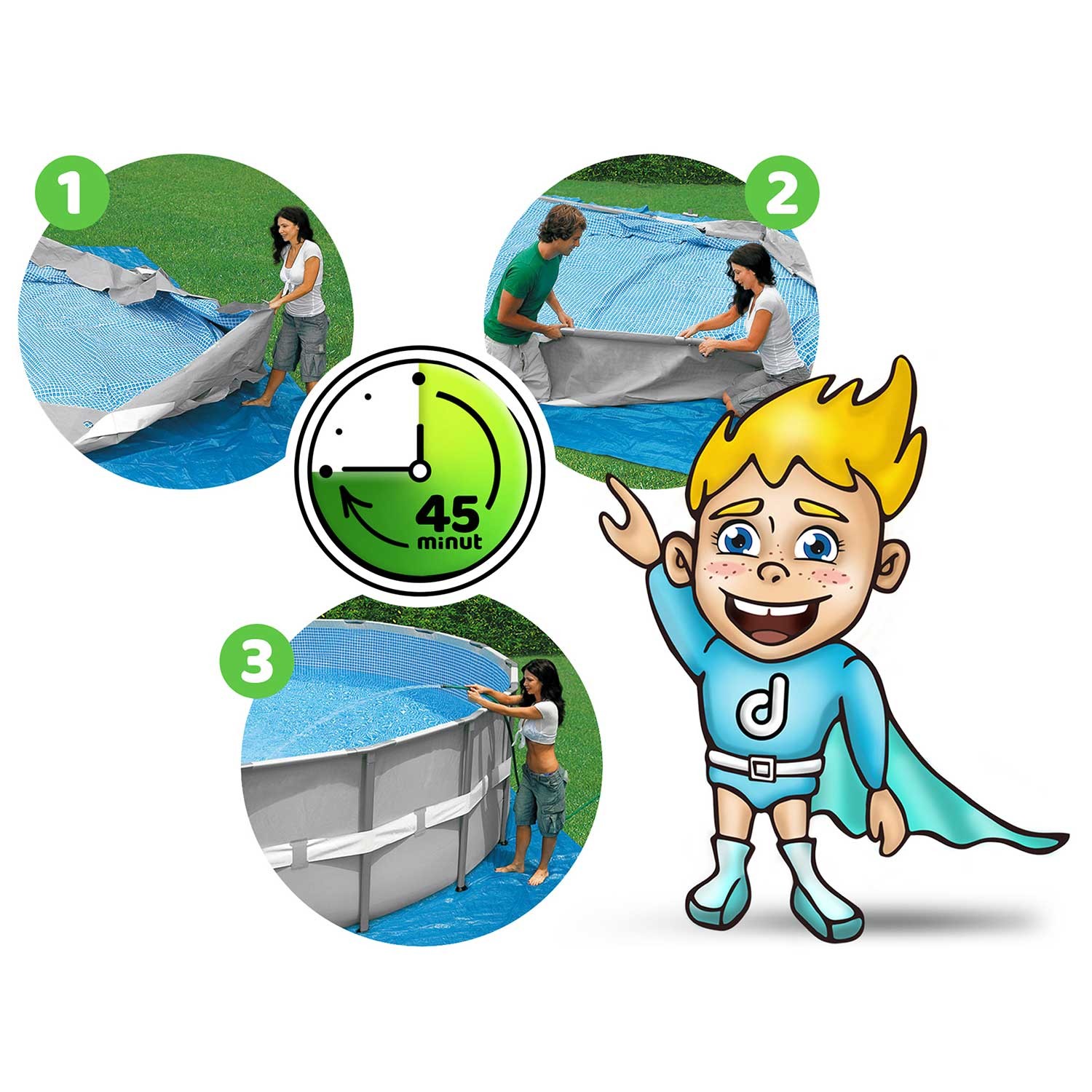 Raamiga aiabassein 488 x 122 cm 21 1 INTEX 26730 - Image 13