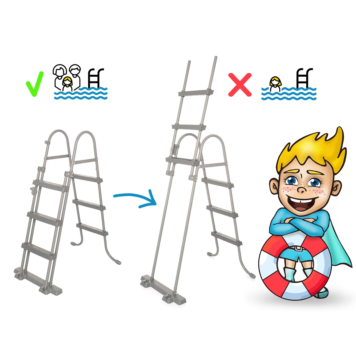 Raamiga aiabassein 488 x 305 x 107 cm 18-ühes Bestway 56448 - Image 9