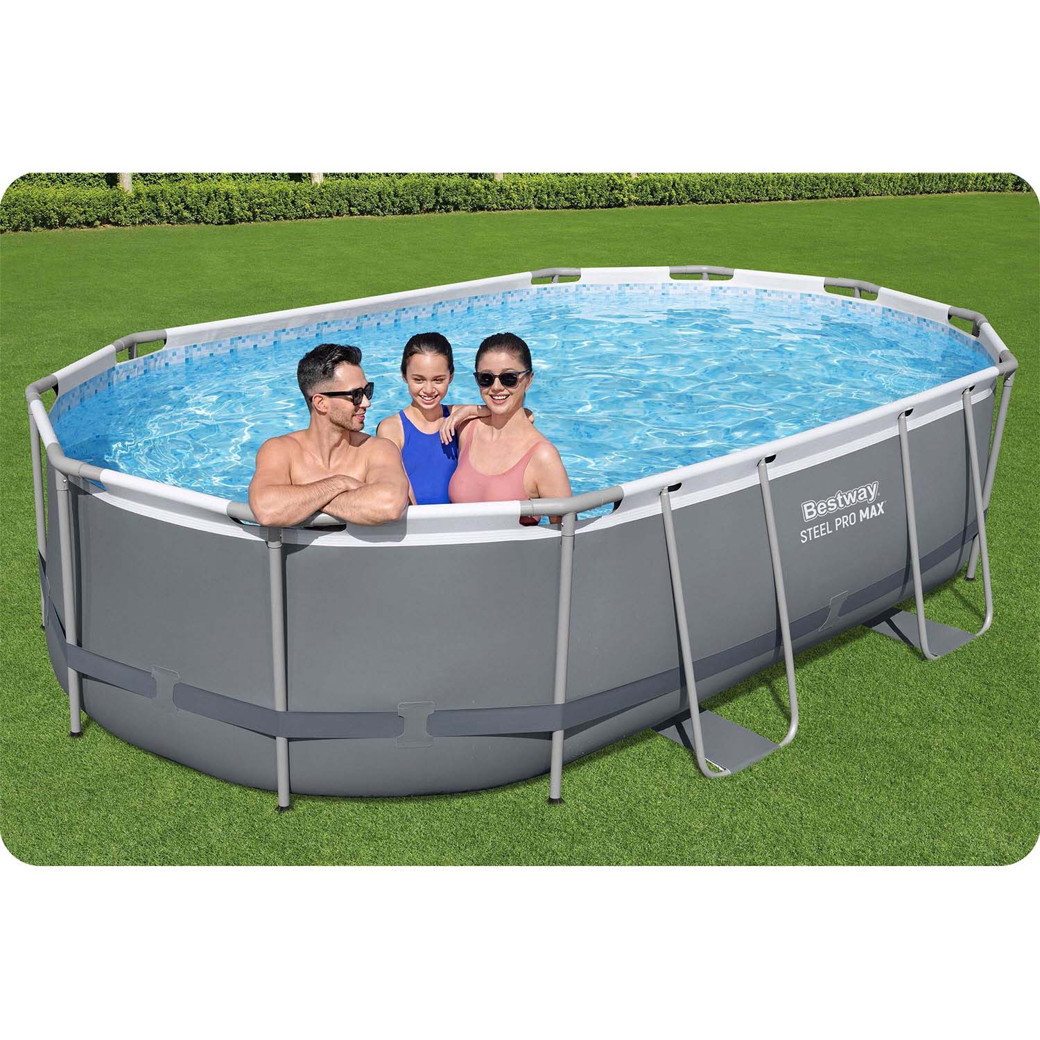 Raamiga aiabassein 488 x 305 x 107 cm 12-ühes Bestway 56448 - Image 10