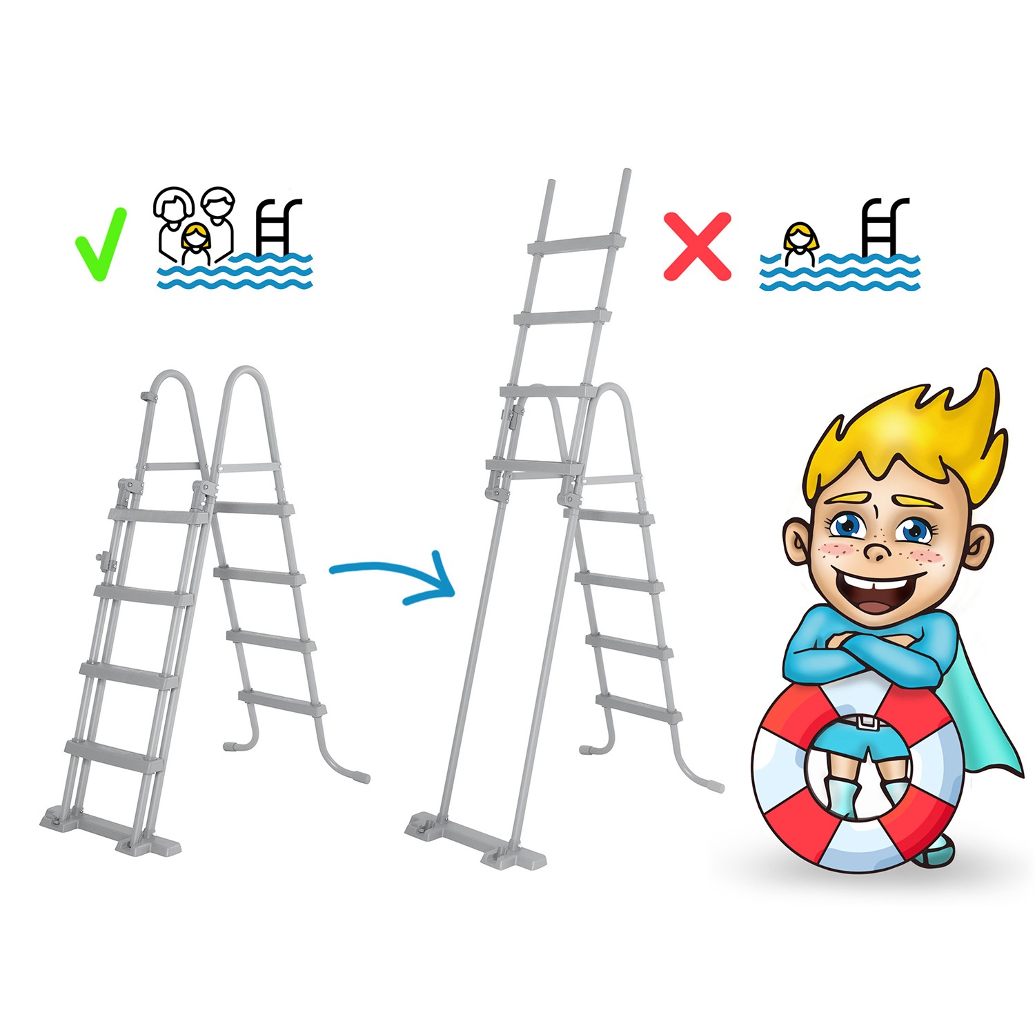 Raamiga aiabassein 488 x 244 x 122 cm 10-ühes Bestway 561MB - Image 7