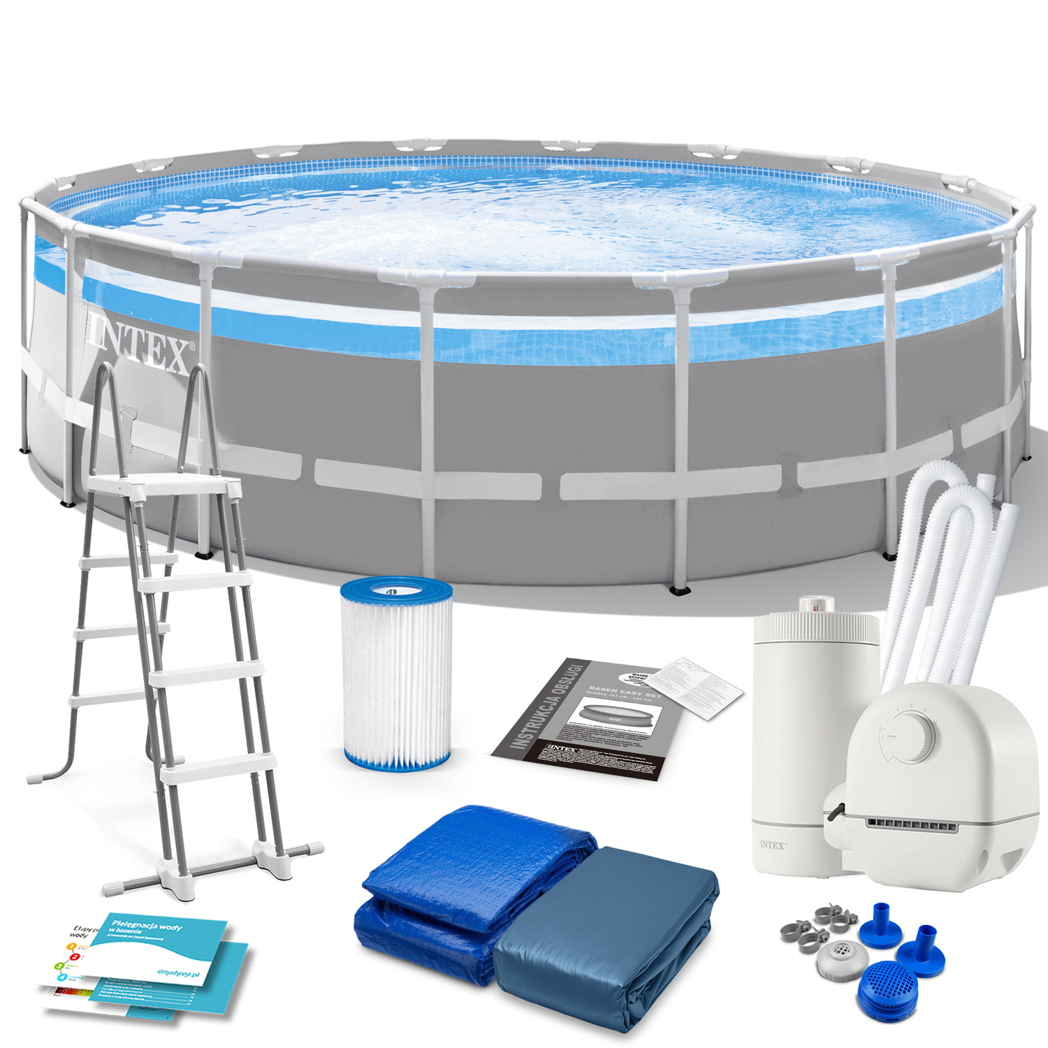 Raamiga aiabassein 488 x 122 cm 11 ühes INTEX 26730