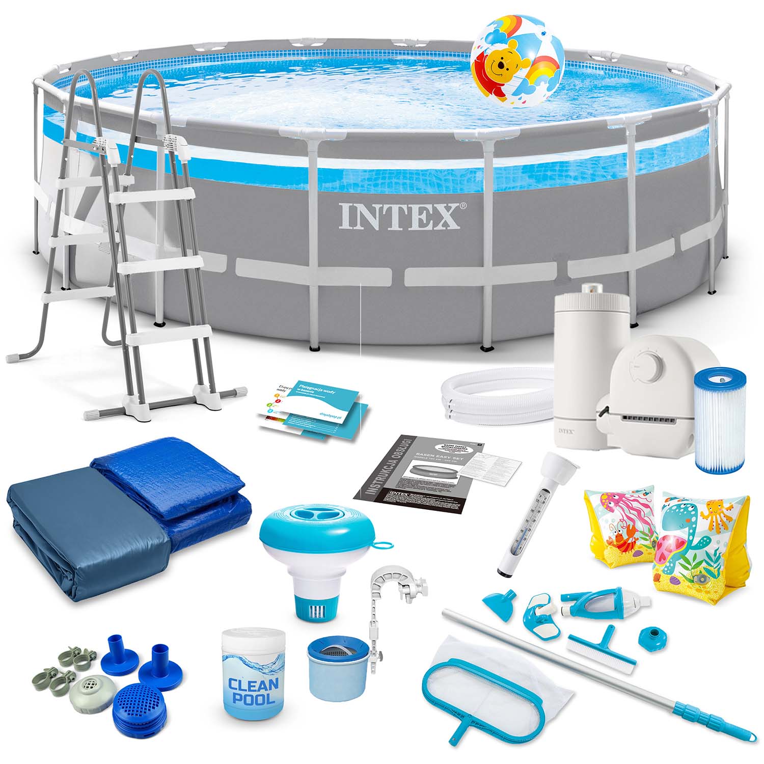 Raamiga aiabassein 488 x 122 cm 21 1 INTEX 26730