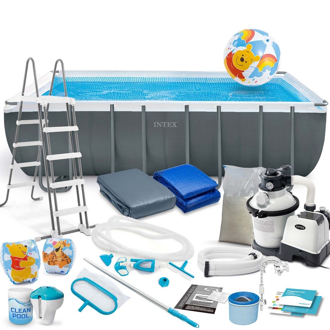 Raamiga aiabassein 549 x 274 x 132 cm 21-in-1 INTEX 26356 + TASUTA tõukeratas - Image 11