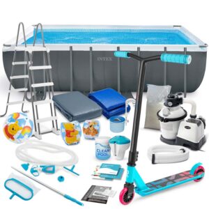 Raamiga aiabassein 549 x 274 x 132 cm 21-in-1 INTEX 26356 + TASUTA tõukeratas