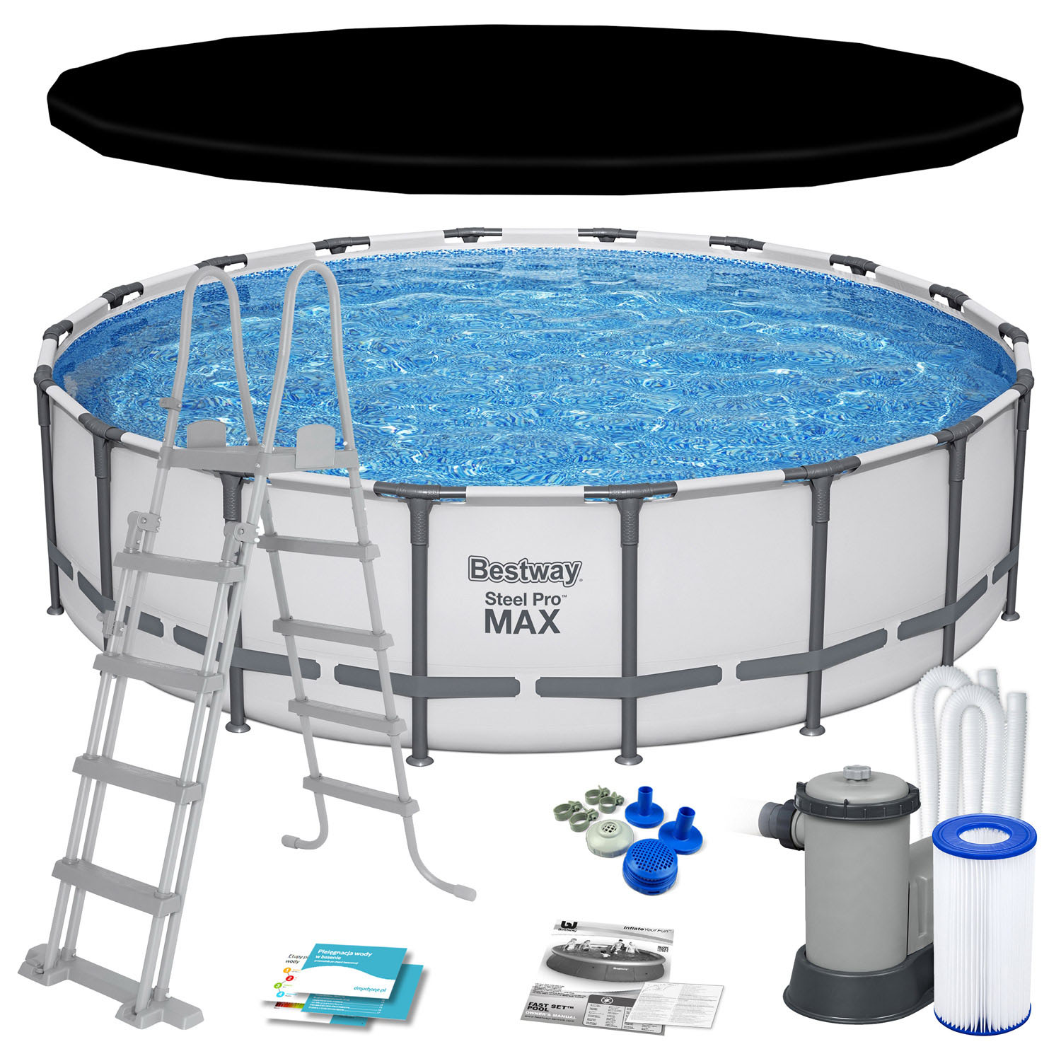 Raamiga aiabassein 549 x 132 cm 11-ühes Bestway 561FJ