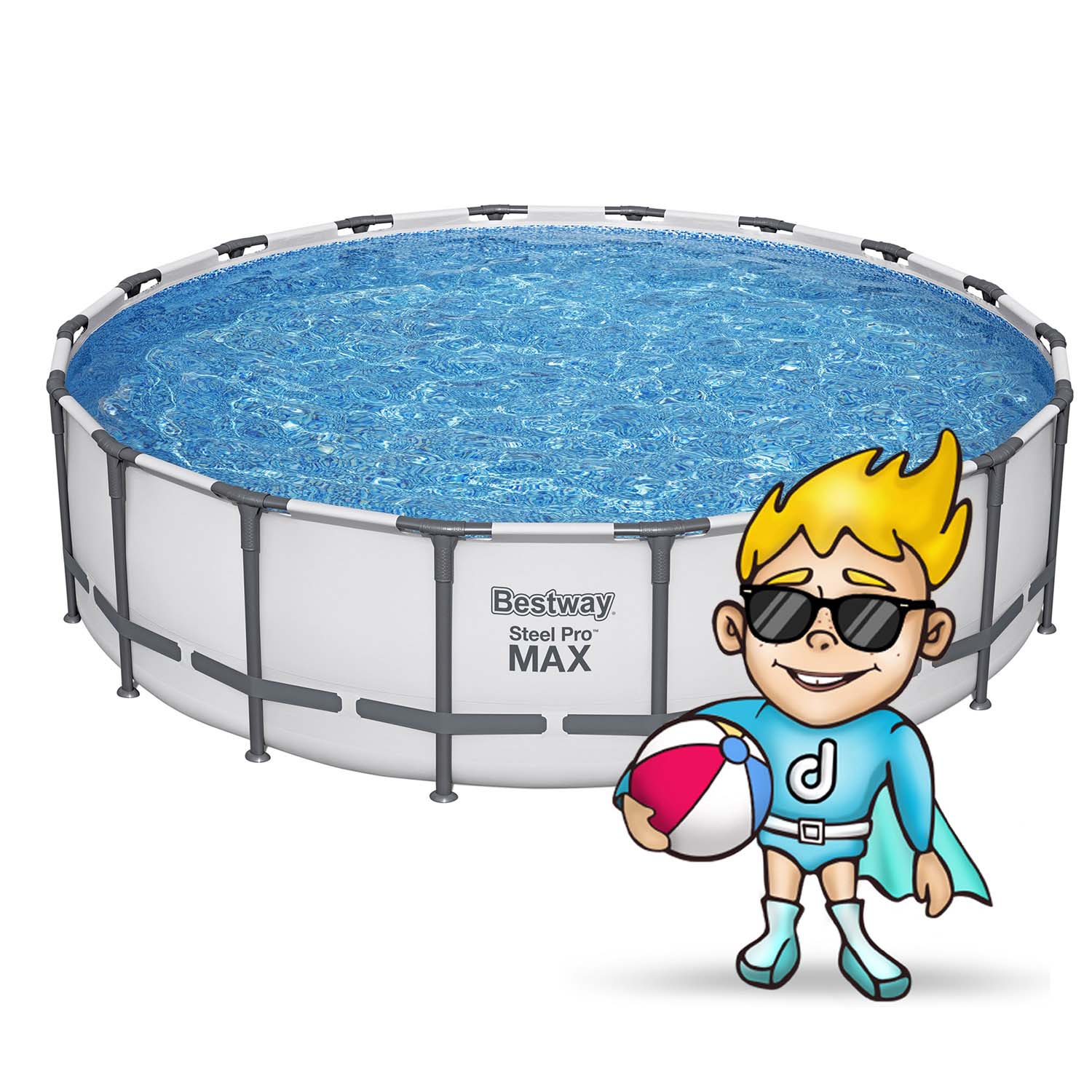 Raamiga aiabassein 549 x 132 cm 11-ühes Bestway 561FJ - Image 4