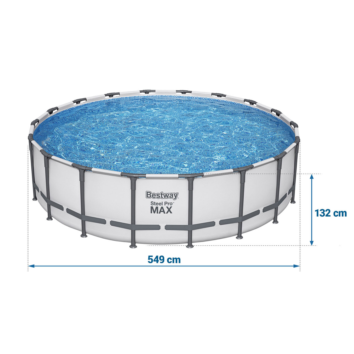 Raamiga aiabassein 549 x 132 cm 11-ühes Bestway 561FJ - Image 6