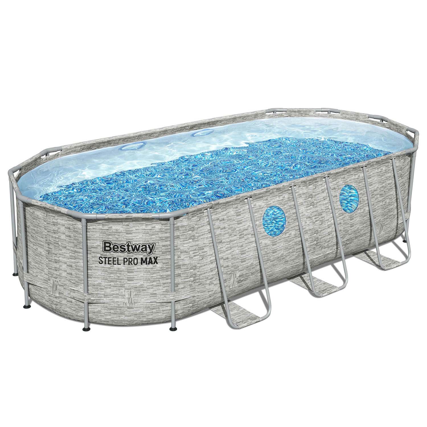 Raamiga aiabassein 549 x 274 x 122 cm 12 ühes Bestway 56716N - Image 9