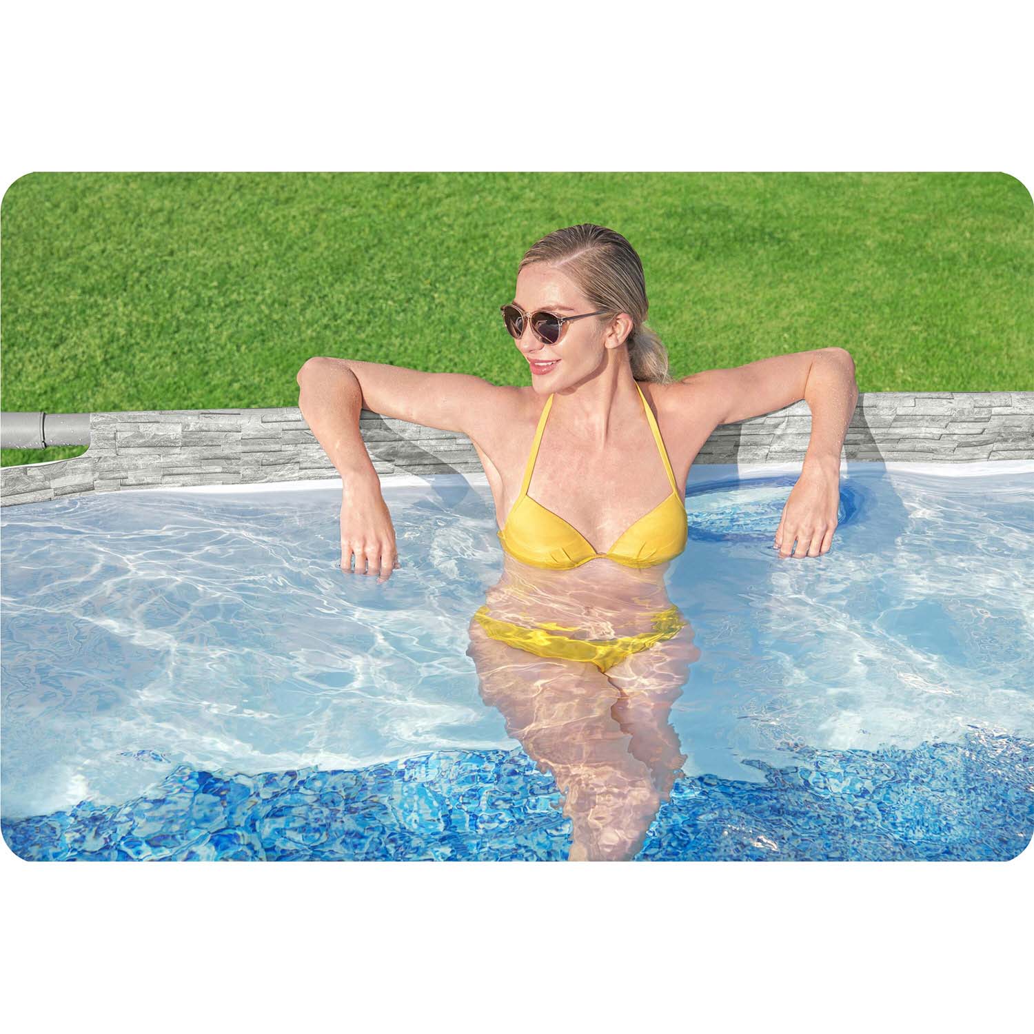 Raamiga aiabassein 549 x 274 x 122 cm 12 ühes Bestway 56716N - Image 5