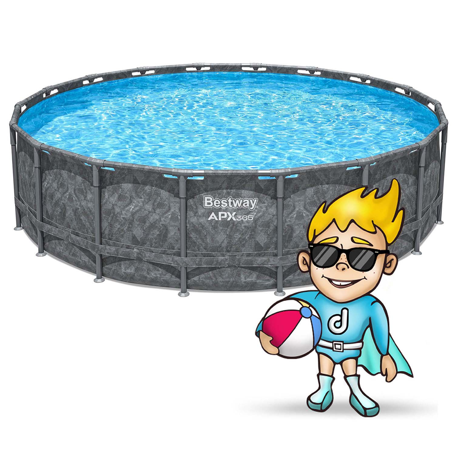 Raamiga aiabassein 549 x 132 cm 11-ühes Bestway 561KC - Image 14