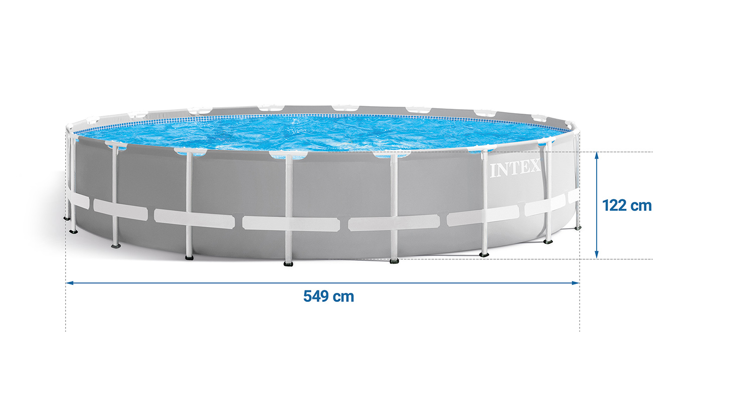 Raamiga aiabassein 549 x 122 cm 6-ühes INTEX 26732 - Image 8