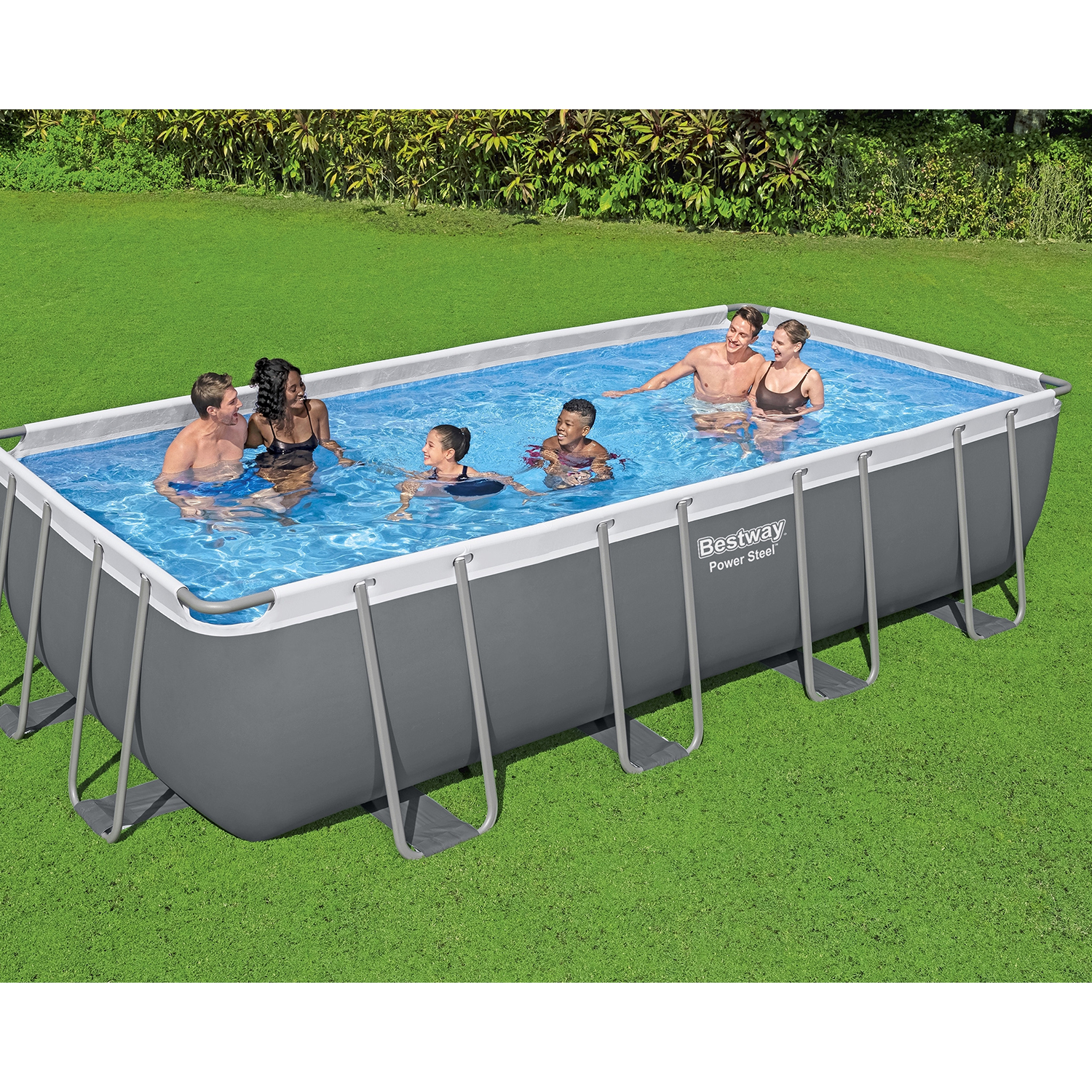 Raamiga aiabassein 549x274x122cm 17in1 Bestway 56466N - Image 3