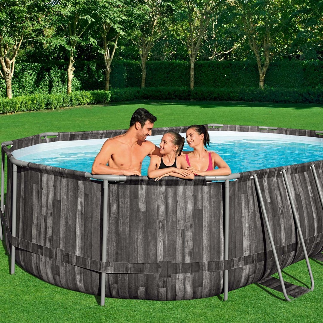 Raamiga aiabassein 610 x 366 x 122 cm 18-ühes Bestway 5611R - Image 3