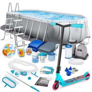 Raamiga aiabassein 610 x 305 x 122 cm 21-in-1 INTEX 26798 + TASUTA tõukeratas