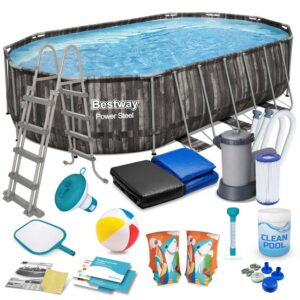 Raamiga aiabassein 610 x 366 x 122 cm 18-ühes Bestway 5611R