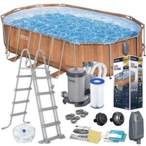 Raamiga aiabassein 610 x 366 x 122 cm 13-ühes Bestway 56719N