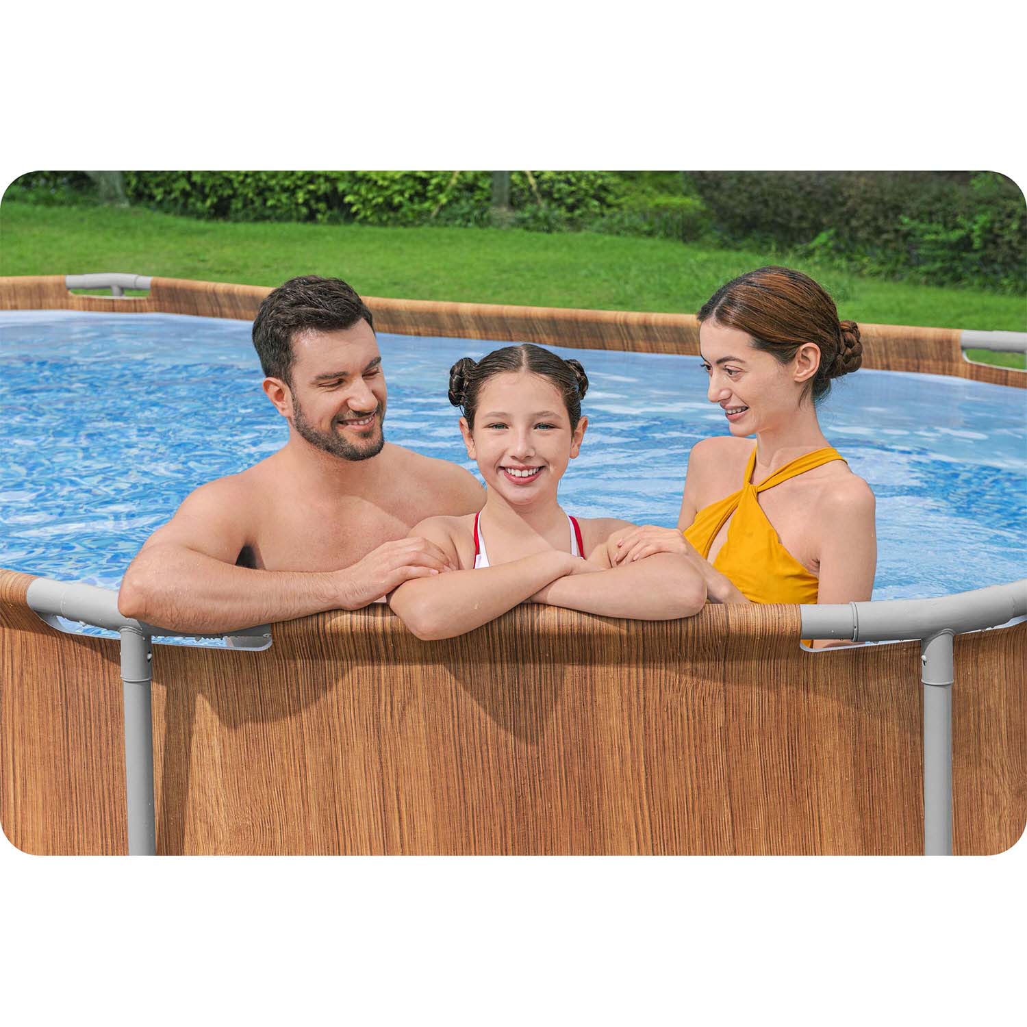 Raamiga aiabassein 610 x 366 x 122 cm 13-ühes Bestway 56719N - Image 9