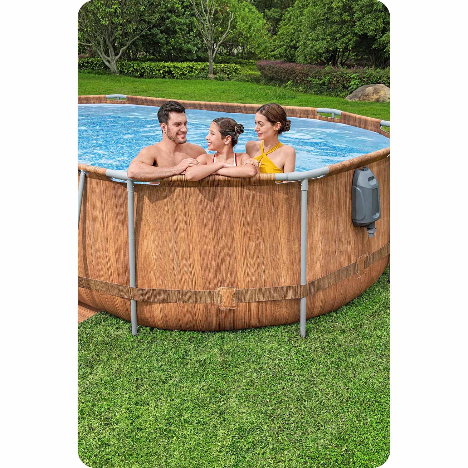 Raamiga aiabassein 610 x 366 x 122 cm 13-ühes Bestway 56719N - Image 10