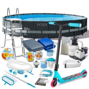 Raamiga aiabassein 610x122cm 20in1 INTEX 26334 + TASUTA tõukeratas