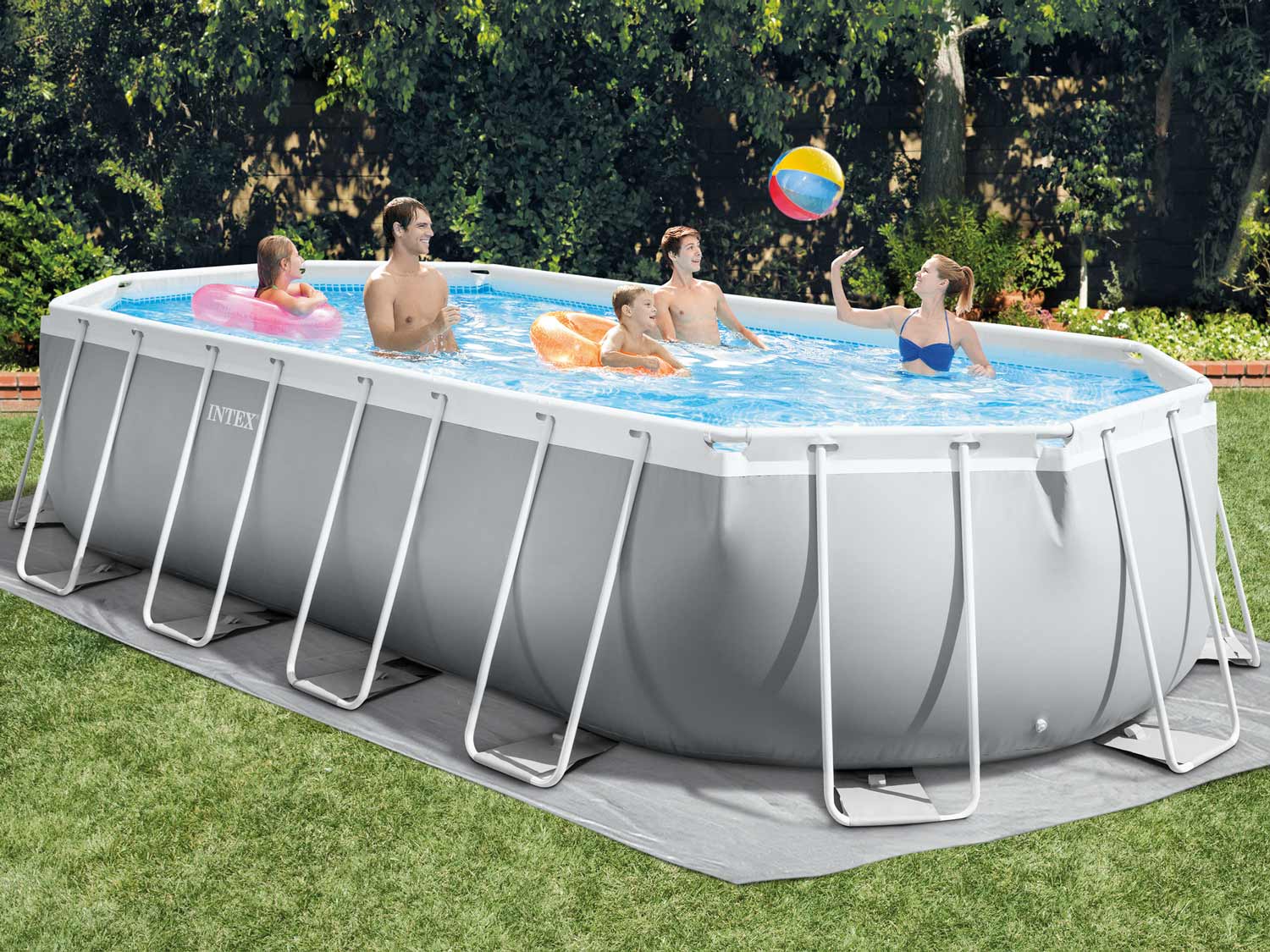 Raamiga aiabassein 610x305cm 6in1 INTEX 26798 - Image 5