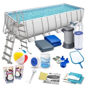Raamiga aiabassein 640 x 274 x 132 cm 18-ühes Bestway 5611Z