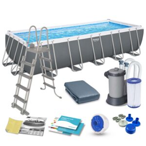 Raamiga aiabassein 640 x 274 x 132 cm 12-ühes Bestway 5611ZN