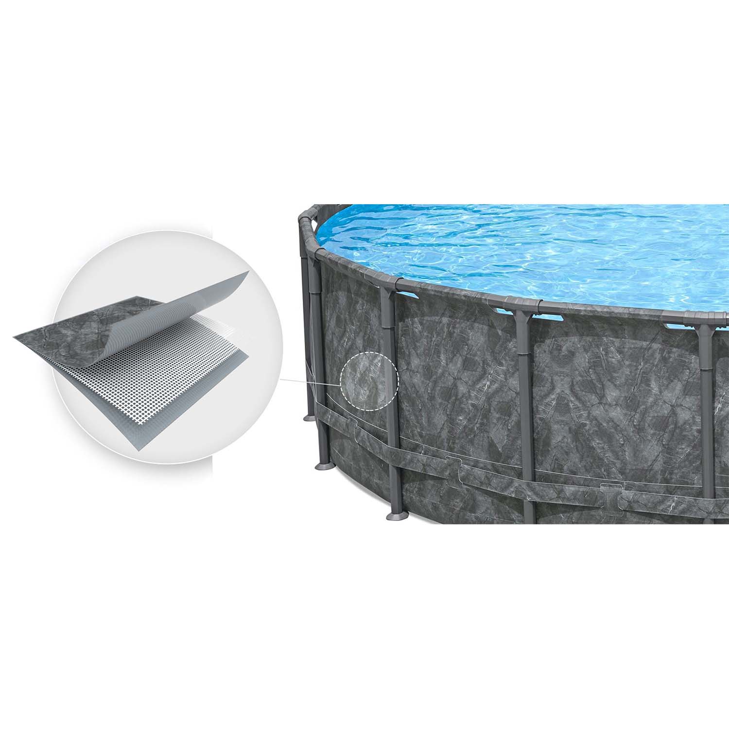 Raamiga aiabassein 671 x 132 cm 11-ühes Bestway 561JZ - Image 4